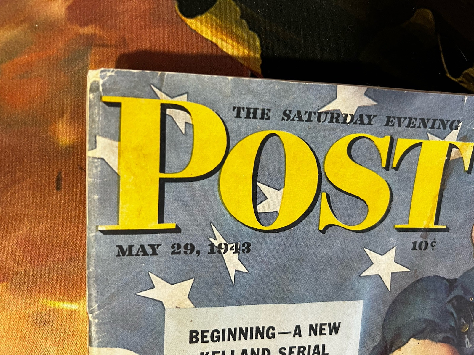 Norman Rockwell Rosie Rivitor Saturday Evening Post May 29, 1943-Free Shipping