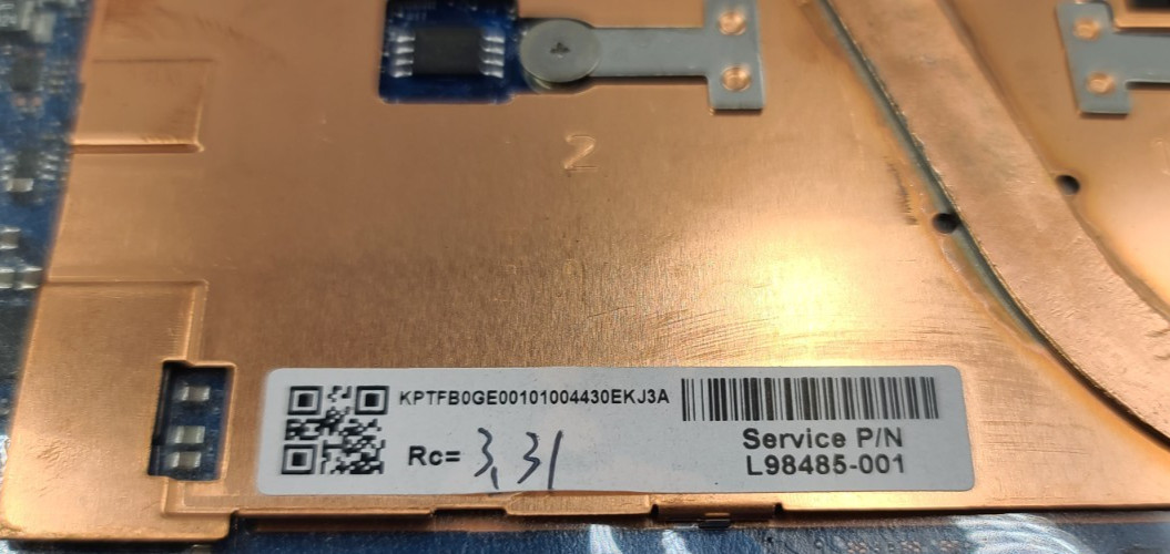 L92813-001 HP Chromebook 11A G8 EE Motherboard AMD A4-9120 4GB 32GB