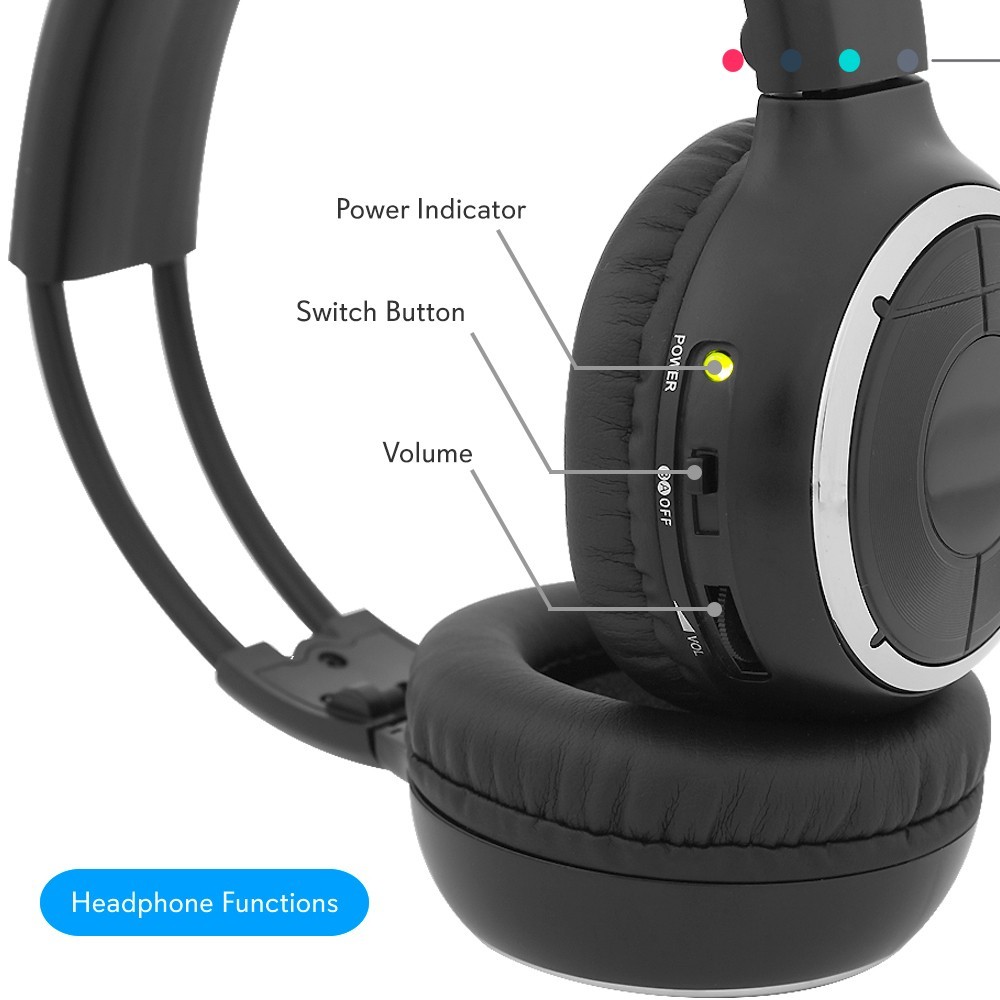 Pyle Universal Dual Vehicle Headrest Monitor - 10.5” Multimedia CD