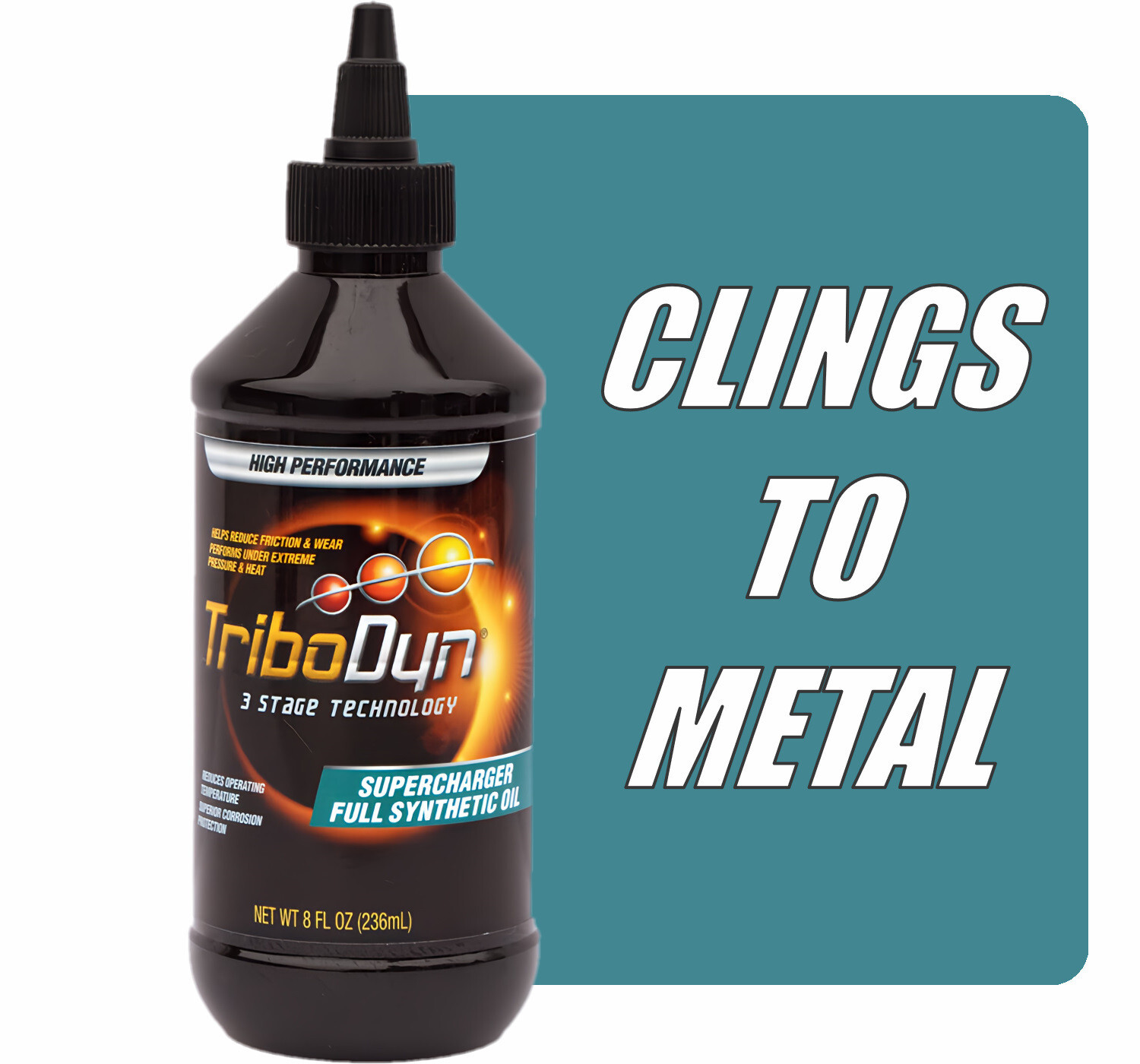 TriboDyn 50W Full Synthetic Supercharger Oil - 8 OZ Bottle