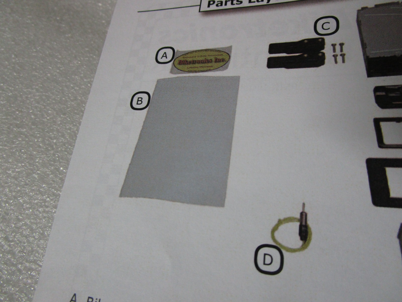 Biketronics Aftermarket Radio Installation Kit for 96-13 Harley Touring Models