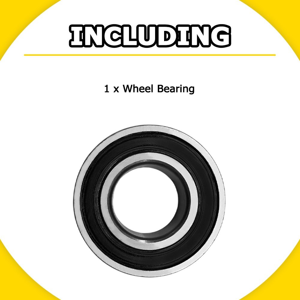 25mm ID Front Wheel Bearing Replace 1Kit For Harley 21" Wheels ABS Compatible US