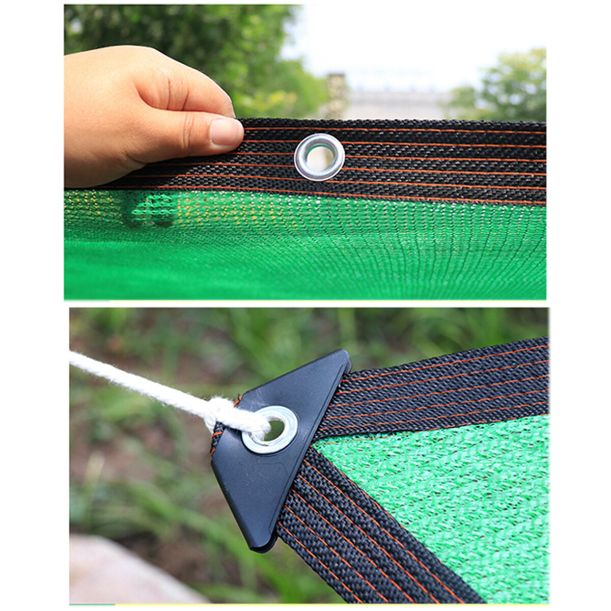 6ft x 50 Privacy Fence Screen Garden Yard Windscreen Mesh Shade Cover Green