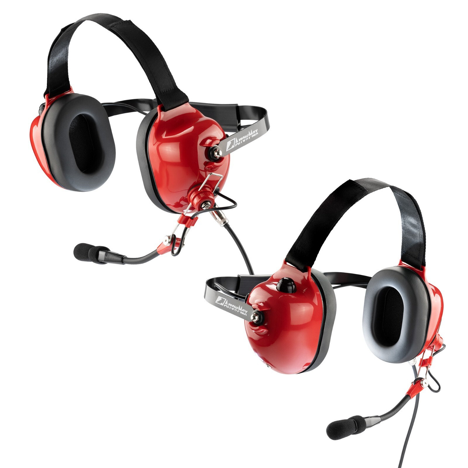 Racing Headset for Motorola Radio with Noise Red CP200D CP100D R2 DEP450 BPR40D