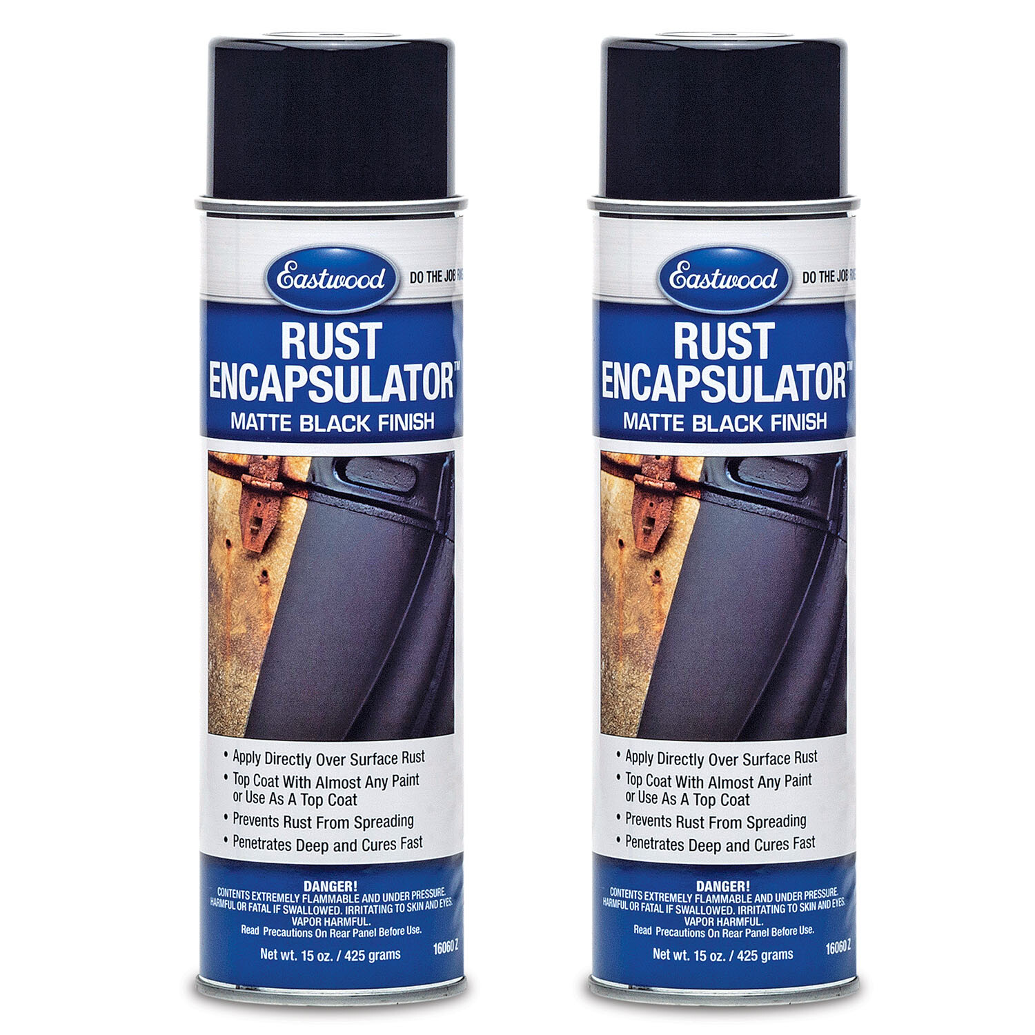 Eastwood Rust Encapsulator Aerosol 15 Oz, Black | 2 Pack