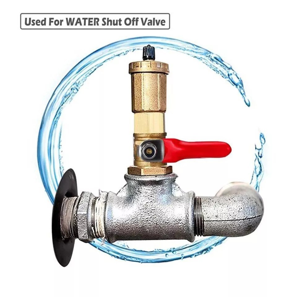 2PCS 3/8" Male Female NPT Brass Ball Valve for Water Pipe Fitting Air Compressor