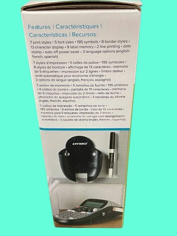 Dymo Handheld Label Maker (LetraTag 100H+ Plus) Value Pack with 3 Labeling Tapes