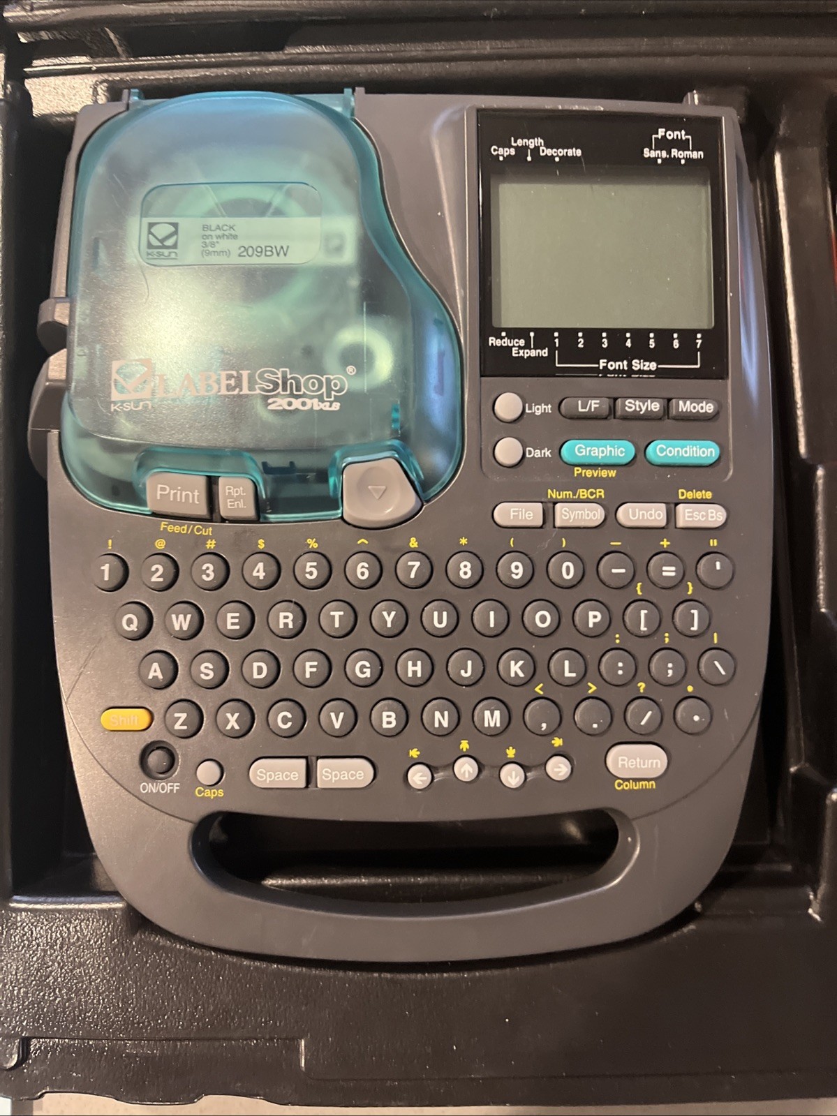 K-Sun LabelShop 2001 XLB Professional Label Machine Good Working Condition