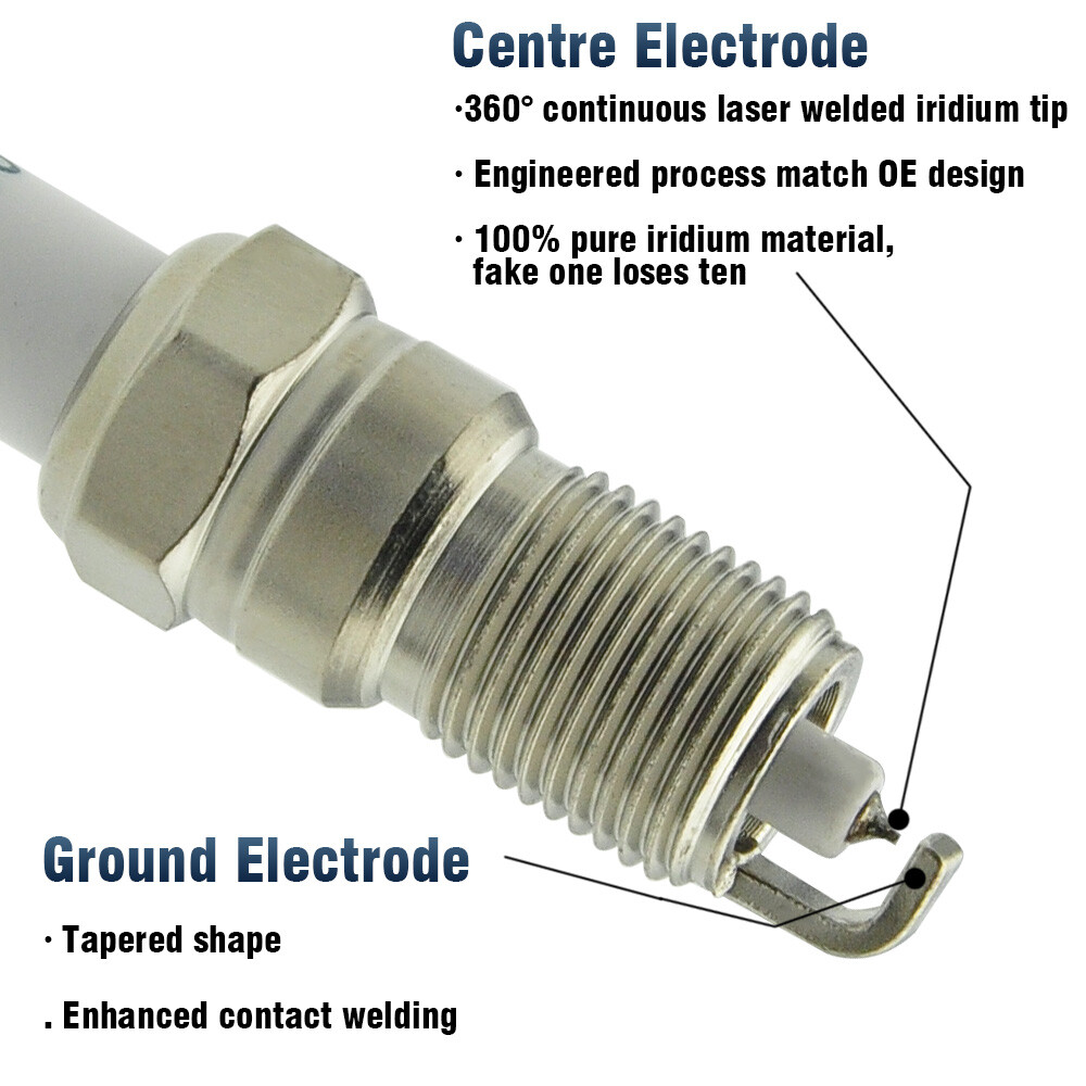 8PCS 9748UU Wires & 41-110 Spark Plugs Set For Chevy GMC 4.8L 5.3L 6.0L V8 NEW