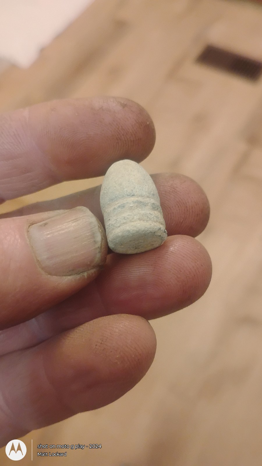 Civil War Gatling Gun Bullet M&M #142