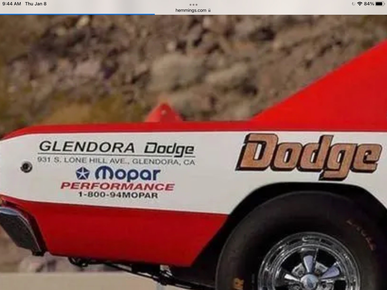 DECALS-Mickey Weise Hemi Dart, Beautiful, Decal skill required