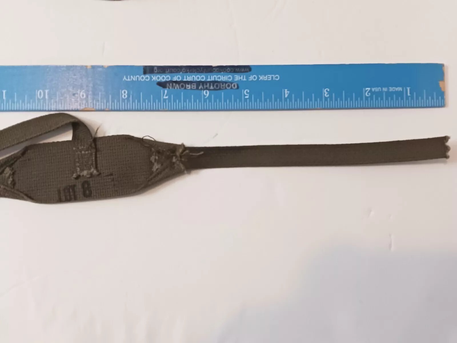 Vintage USGI M1 Helmet Liner Nape Straps Lot Of Two