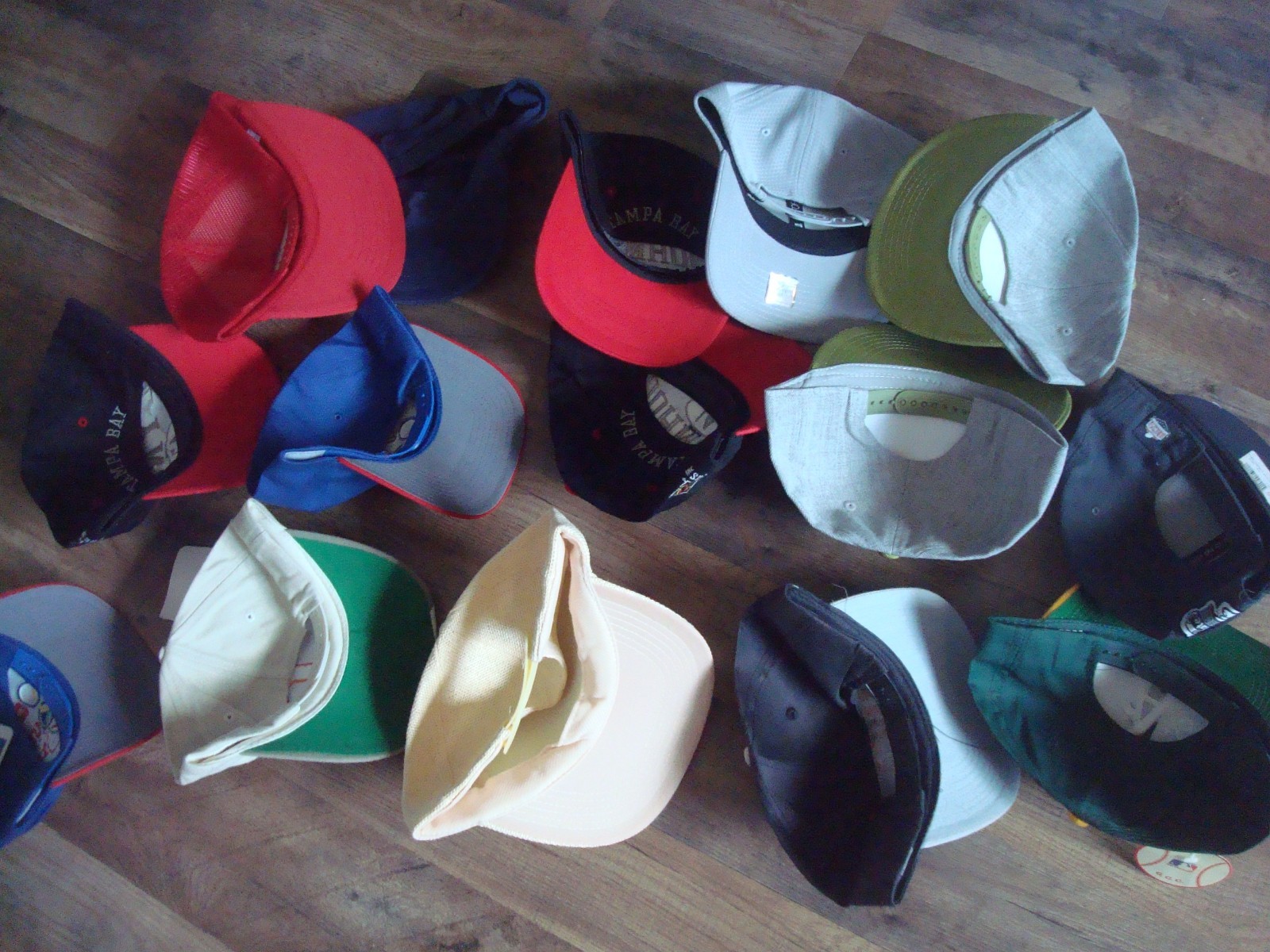 15 HATS OLYMPIC MLB NFL SPORTS SNAPBACK 90S WHOLESALE LOT HATS VINTAGE HAT CAP