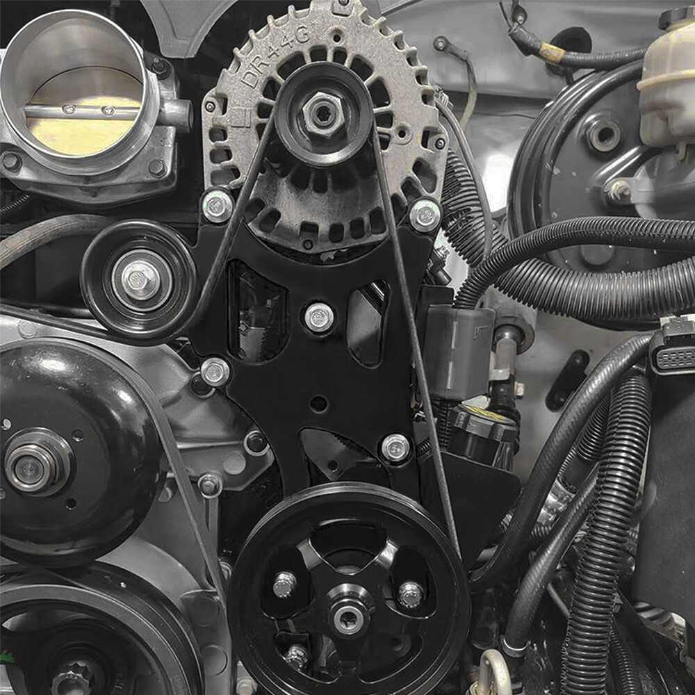 Billet LS Truck Factory Location Alternator Power Steering Bracket For LQ4 LQ9