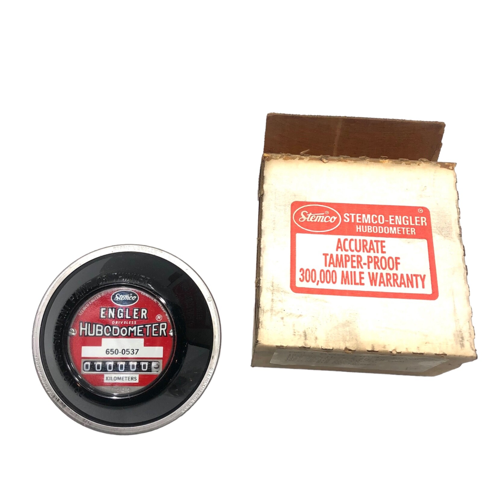 Stemco 650-0537 Hubodometer In Kilometers For 11R-22.5, 10-20.00 Tires 310 REV/K