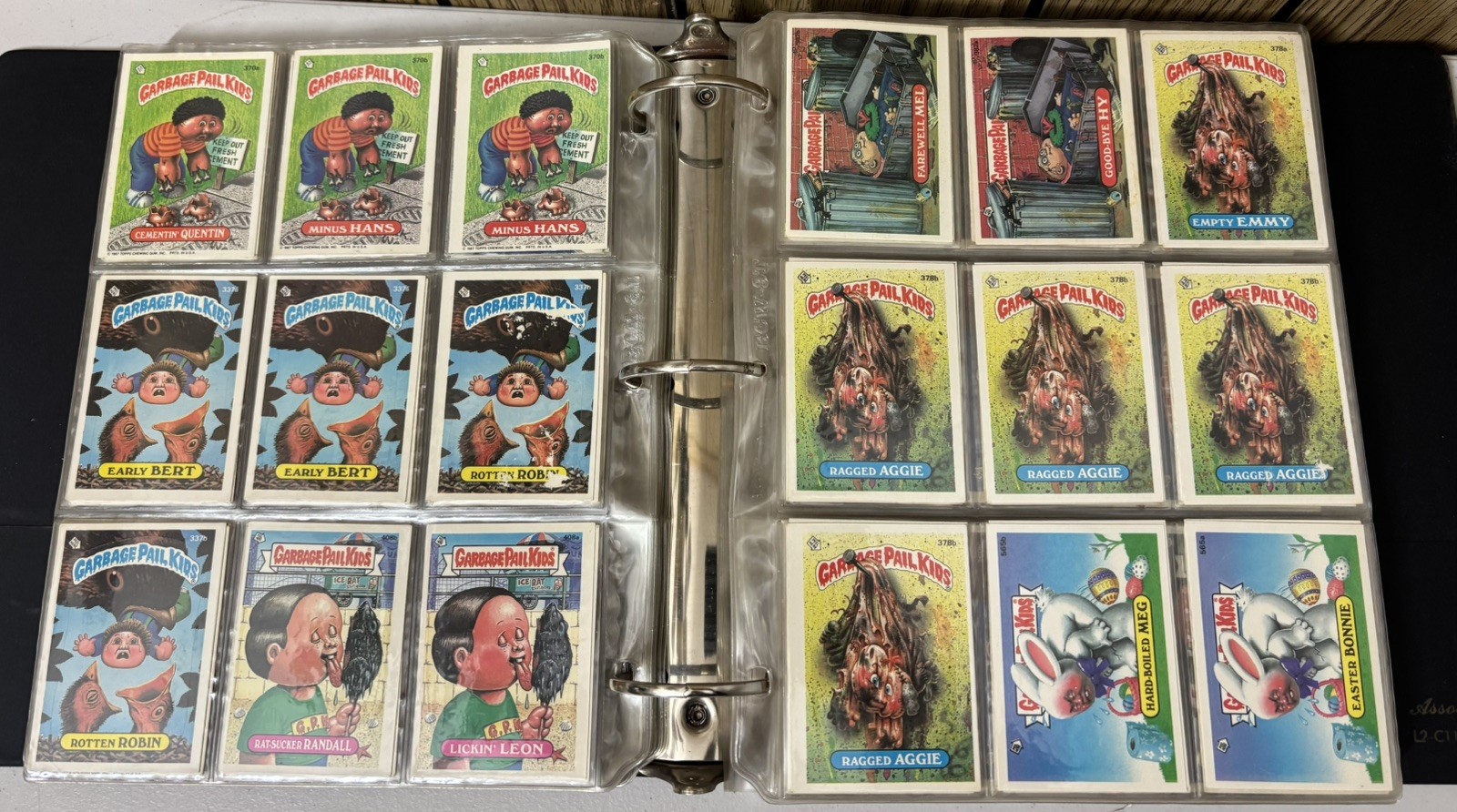 1980’s Garbage Pail Kids Cards Lot Of Almost 400