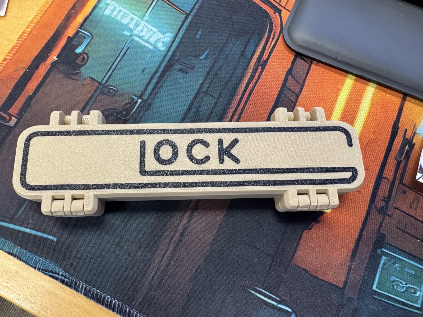 Glock Slide Action Pen and case(Desert tan and black) Pre Orders ships 11-28