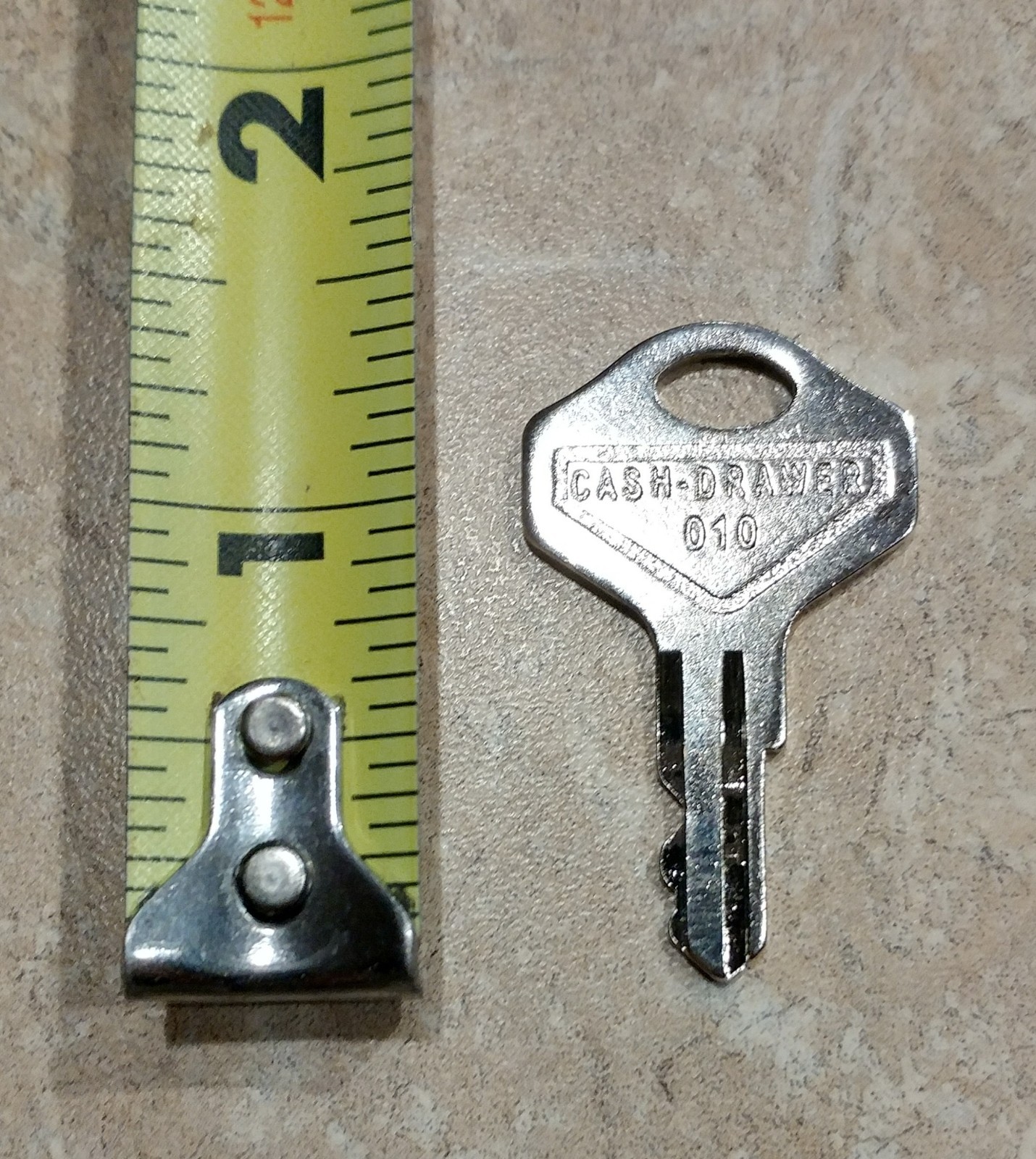 Pair 010 POS Cash Drawer Keys Compatible with Star CD5 & SMD2 010R 010L Locks