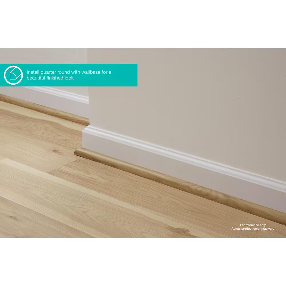 Teak Trail 0.62 In. T X 0.75 In. W X 94.5 In. L Quarter round Molding