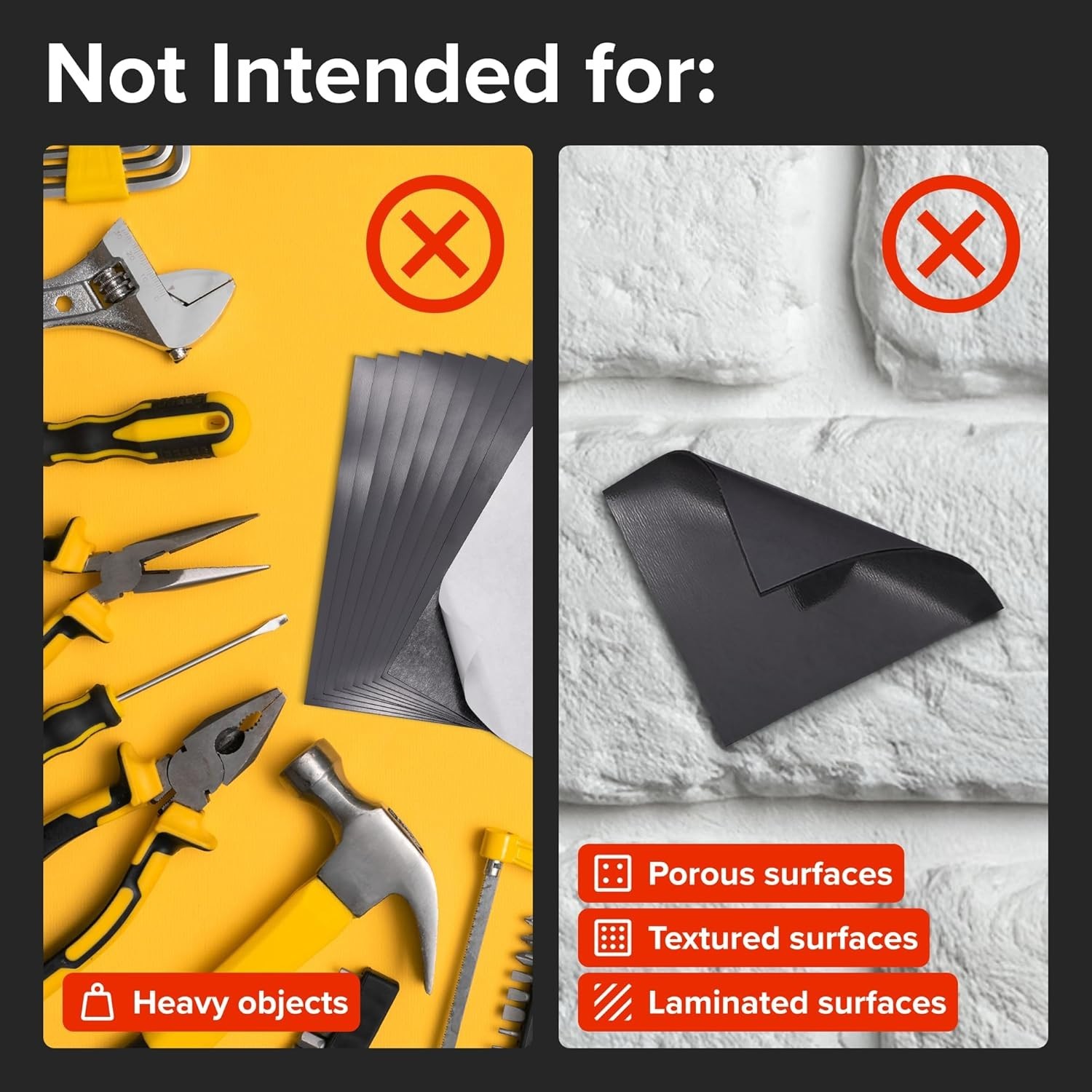 Versatile 4x6 Magnetic Sheets – Strong Adhesive for Photos and Stickers (5 Pcs)