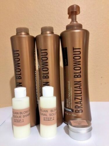 Brazilian Blowout original solution kit 1oz ships same day step1-2-3 DIY