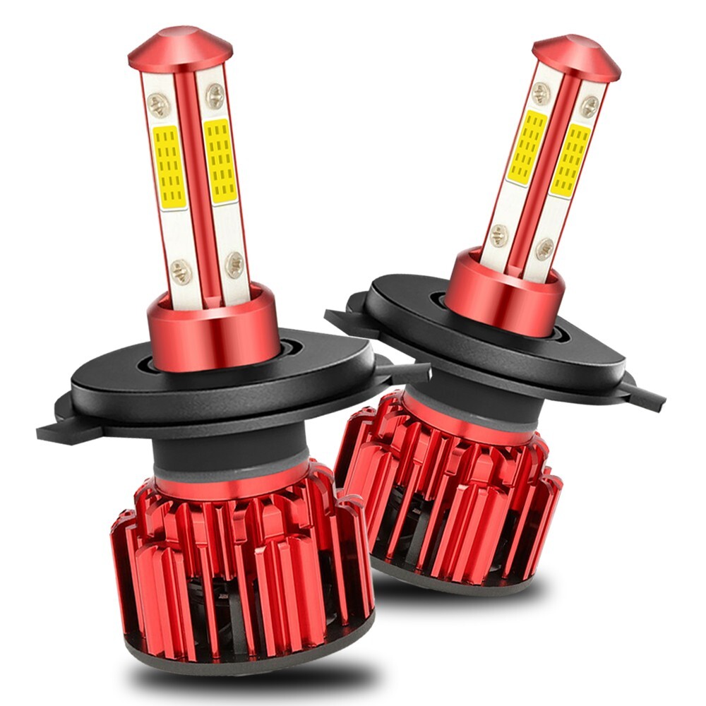 9003 H4 LED Headlight Bulbs Kit 10000W 1000000LM Hi/Lo Beam Super Bright White