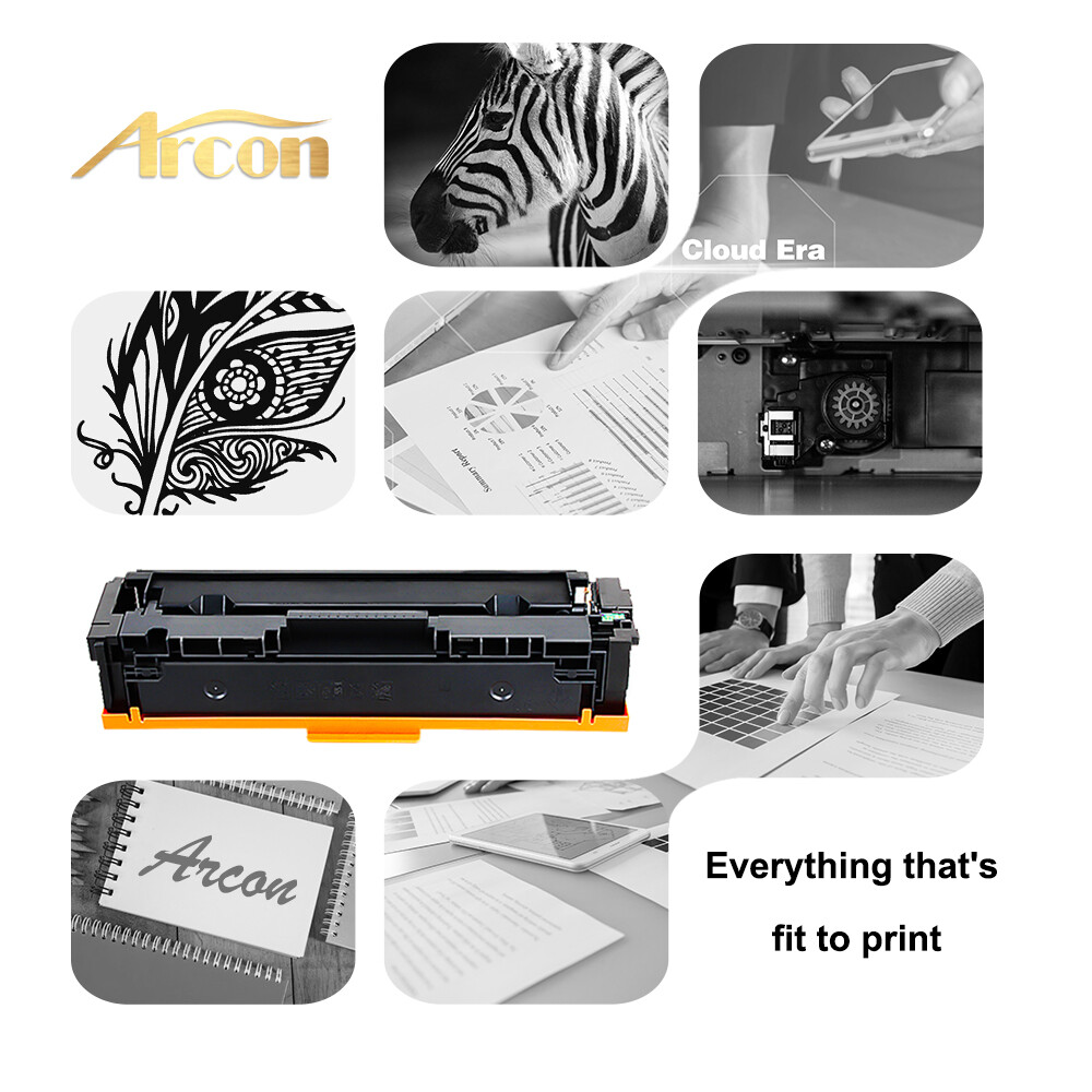 WITH CHIP W2110A For HP 206A Toner Black Color LaserJet Pro M283fdw M283cdw M282