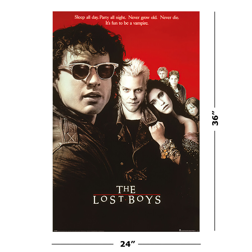 The Lost Boys - Movie Poster (Regular Style) (Size: 24" x 36")