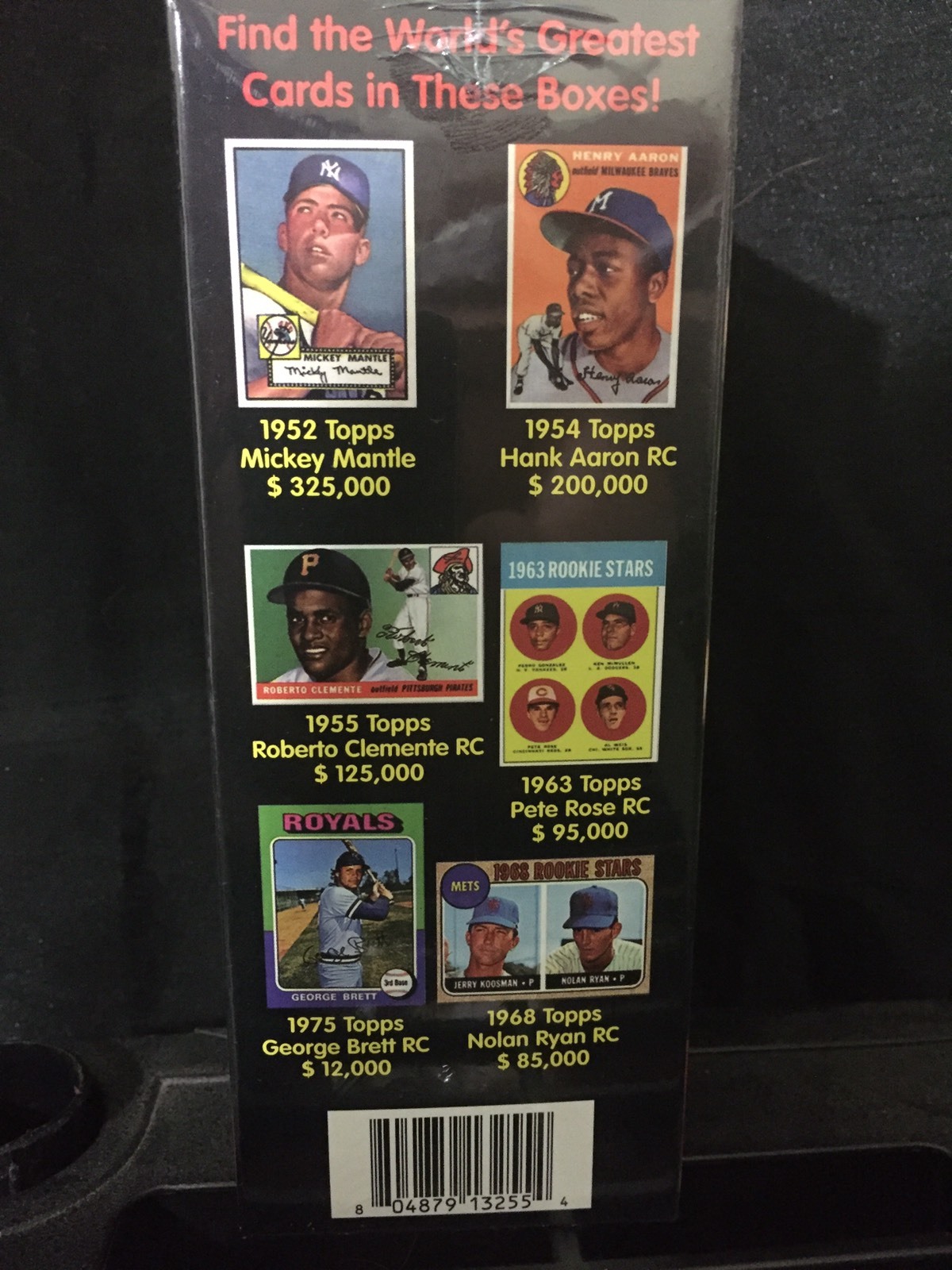 INSTANT BASEBALL TREASURES BOX - 20 UNOPENED PACKS - AUTO PATCH VINTAGE RUTH