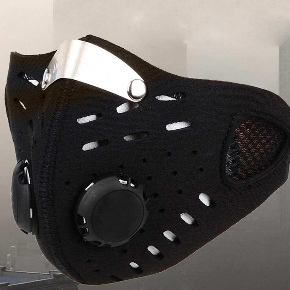 US Outdoor Anti Smoke Air Purifying Face Mask Updated Filter Multi Layer Unisex