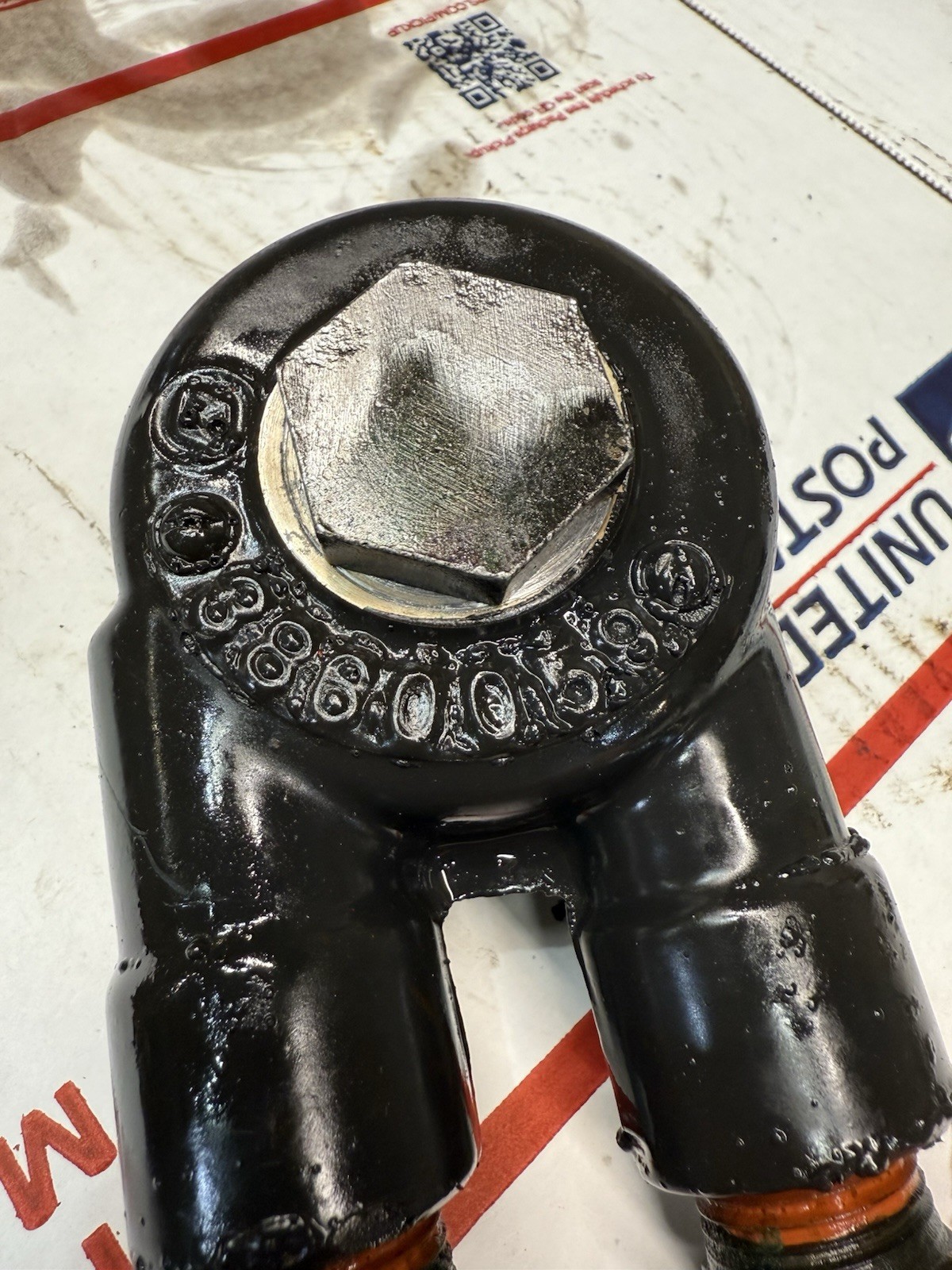 Volvo Penta oil filter adapter 3860059