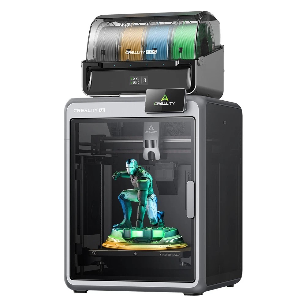 🔥On Sale! Creality K2 Combo 3D Printer 600mm/s Speed 260*260*260mm Print Size