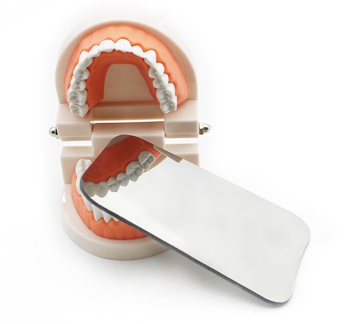 Dental Orthodontic Photo Mouth Mirrors Intraoral Two-sided Glass Reflector Set