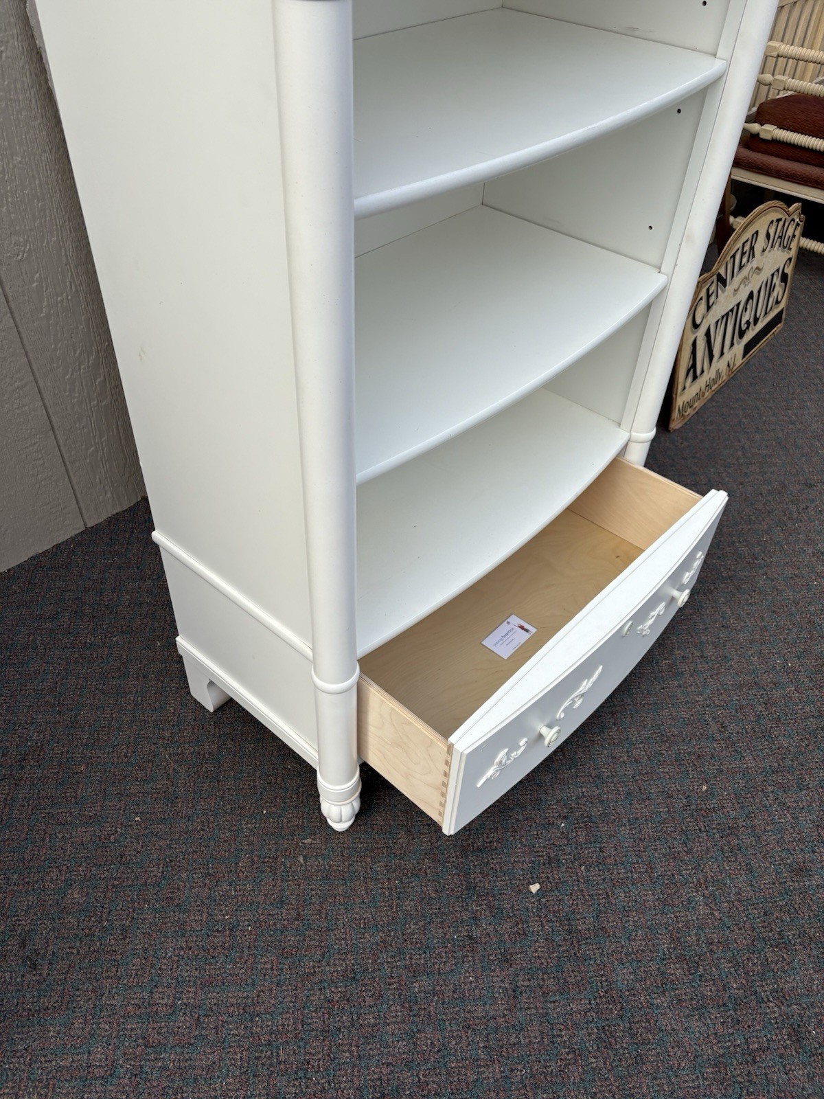 67283 STANLEY Furniture YOUNG AMERICA Modern Bookcase Curio Cabinet with Drawer