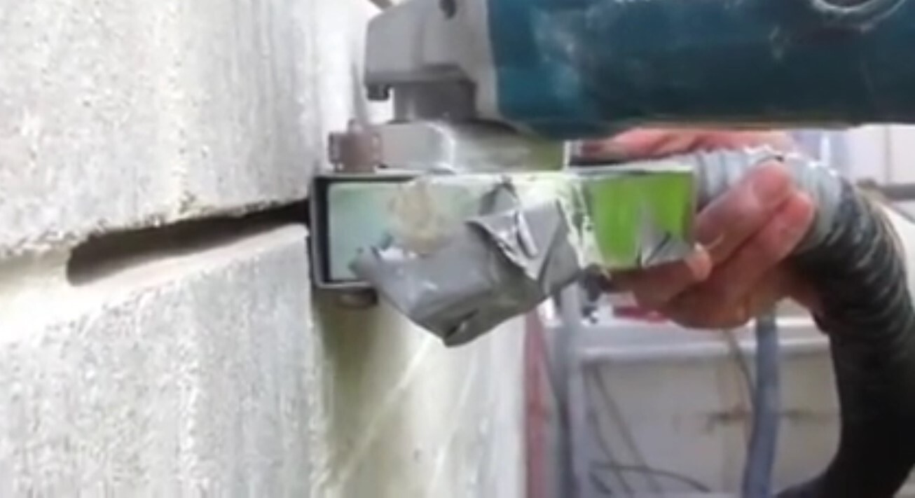 4" Diamond Tuckpointing Grinding Blade .250" Thick 10mm Segment Height