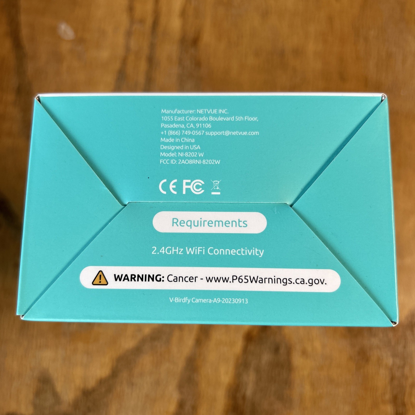 Birdfy Camera Smart Bird Camera Wild Bird Watching & Recording Video w/ Bracket