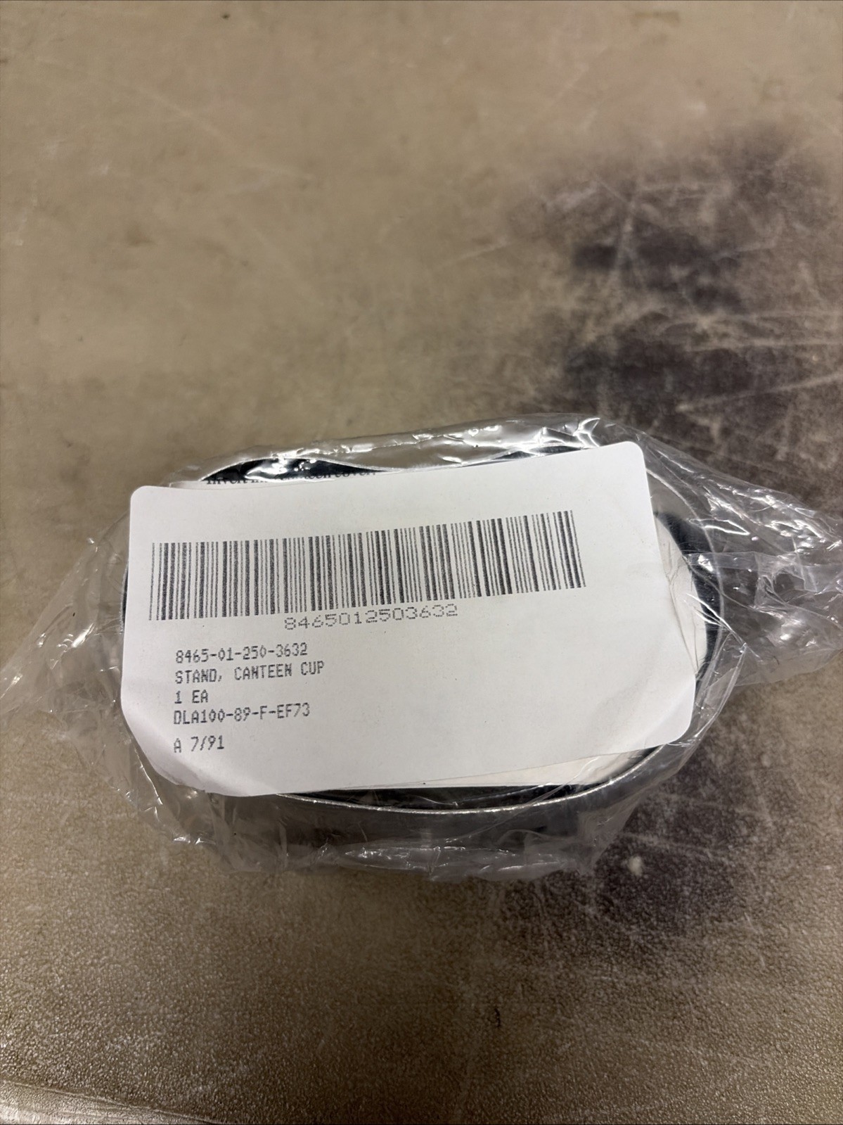 New USGI Military Genuine Canteen Cup Stove Stand Aluminum