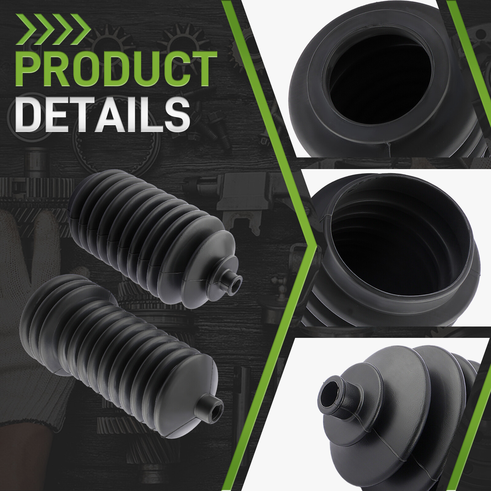 Steering Rack Boots 5412012 5412013 for Polaris Ranger 400 500 570 700 800 900