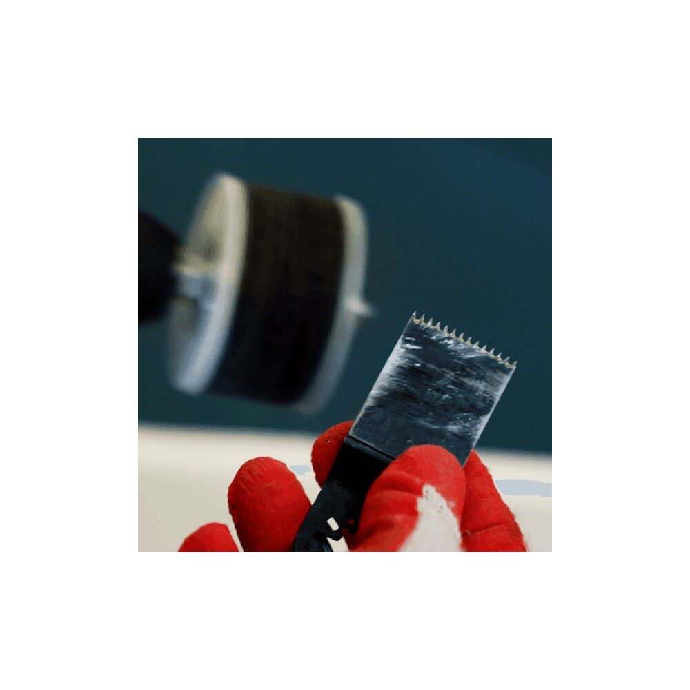 Rack-A-Tiers Sharp Pog Drill Operated Multi-Tool Oscillating Blade Sharpener