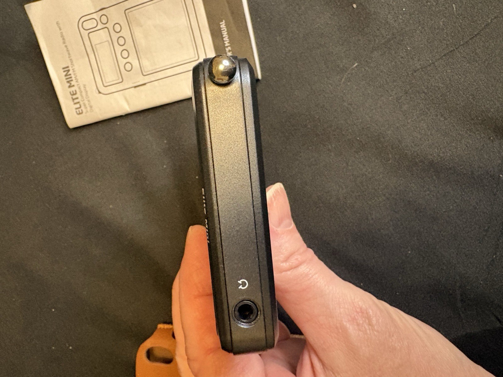 Eton Mini Grundig Edition AM/FM/SW Shortwave Radio W/leather Cover