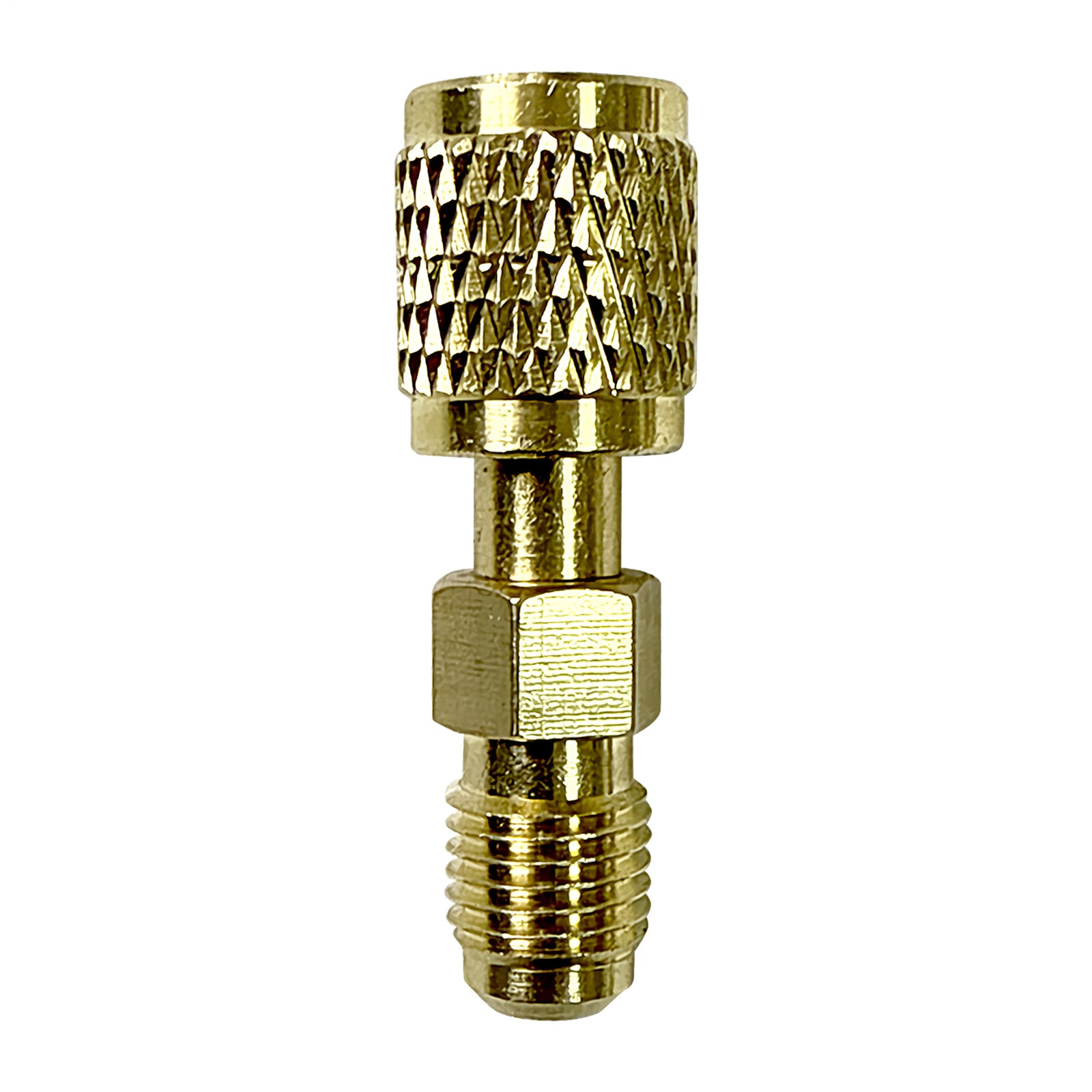 HVAC R32 Reverse Thread 1/4” Female And Male Adapter For A2L R454B/R32 Tanks