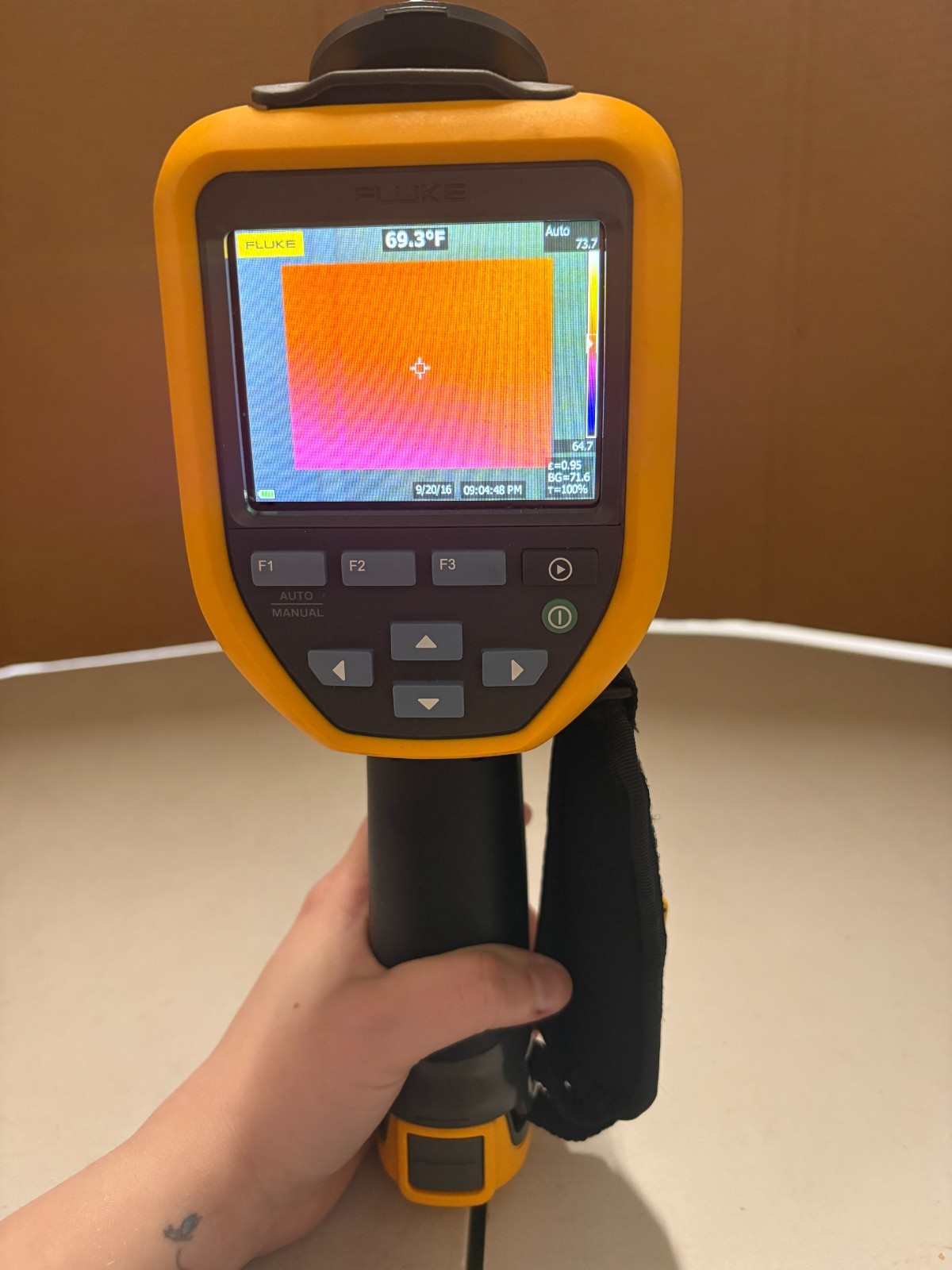 FLUKE TiS75 Thermal Imager w Soft-Sided Case and Accessories - EUC