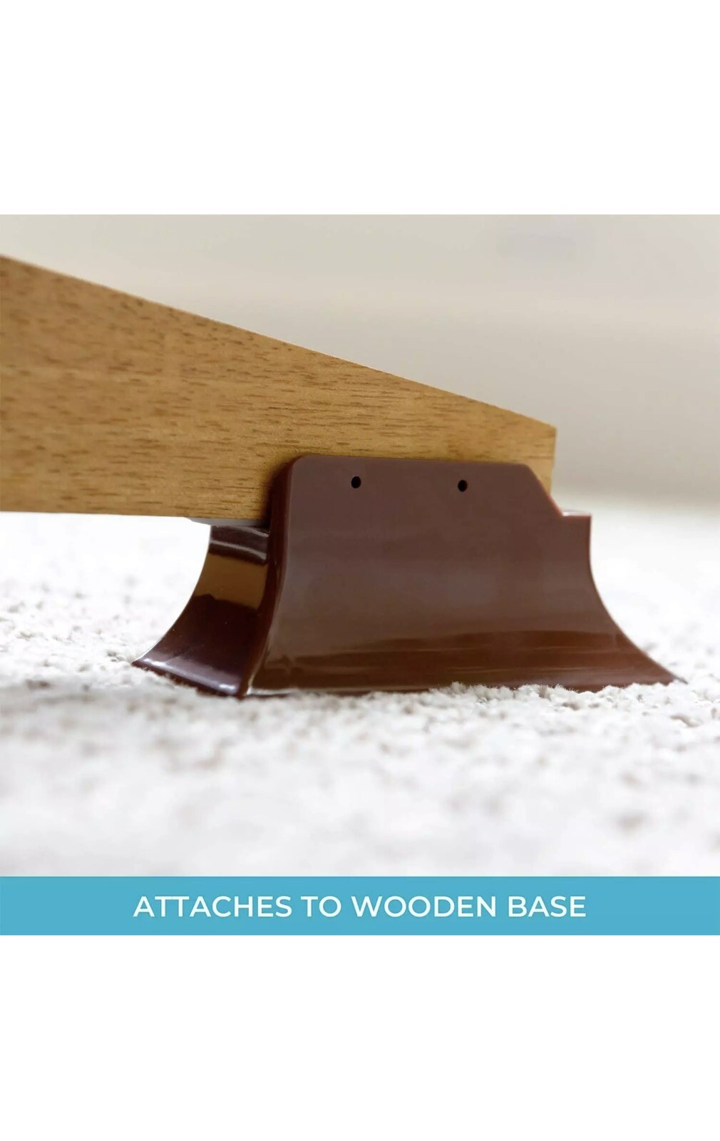 Stander Recliner Risers - Adapatable Slip Resistant Easy Chair Lift - Set of 4