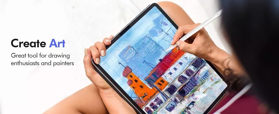 New iPad Pencil for iPad/iPad Air/iPad Mini/iPad Pro | Multi-Shortcuts | PS1 Pro