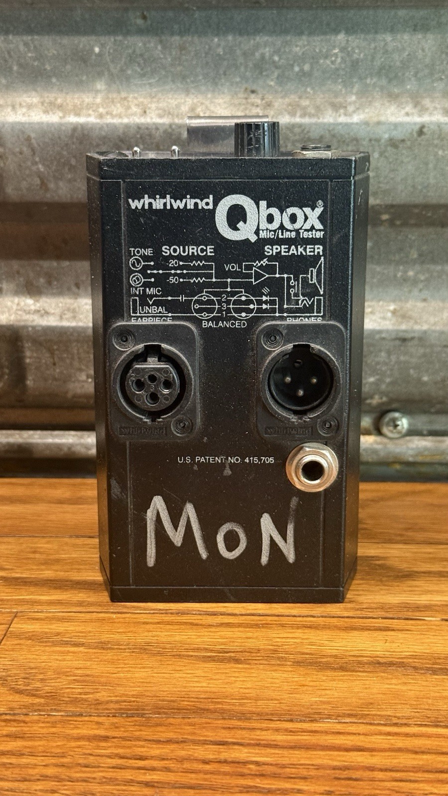 Whirlwind QBox- used audio