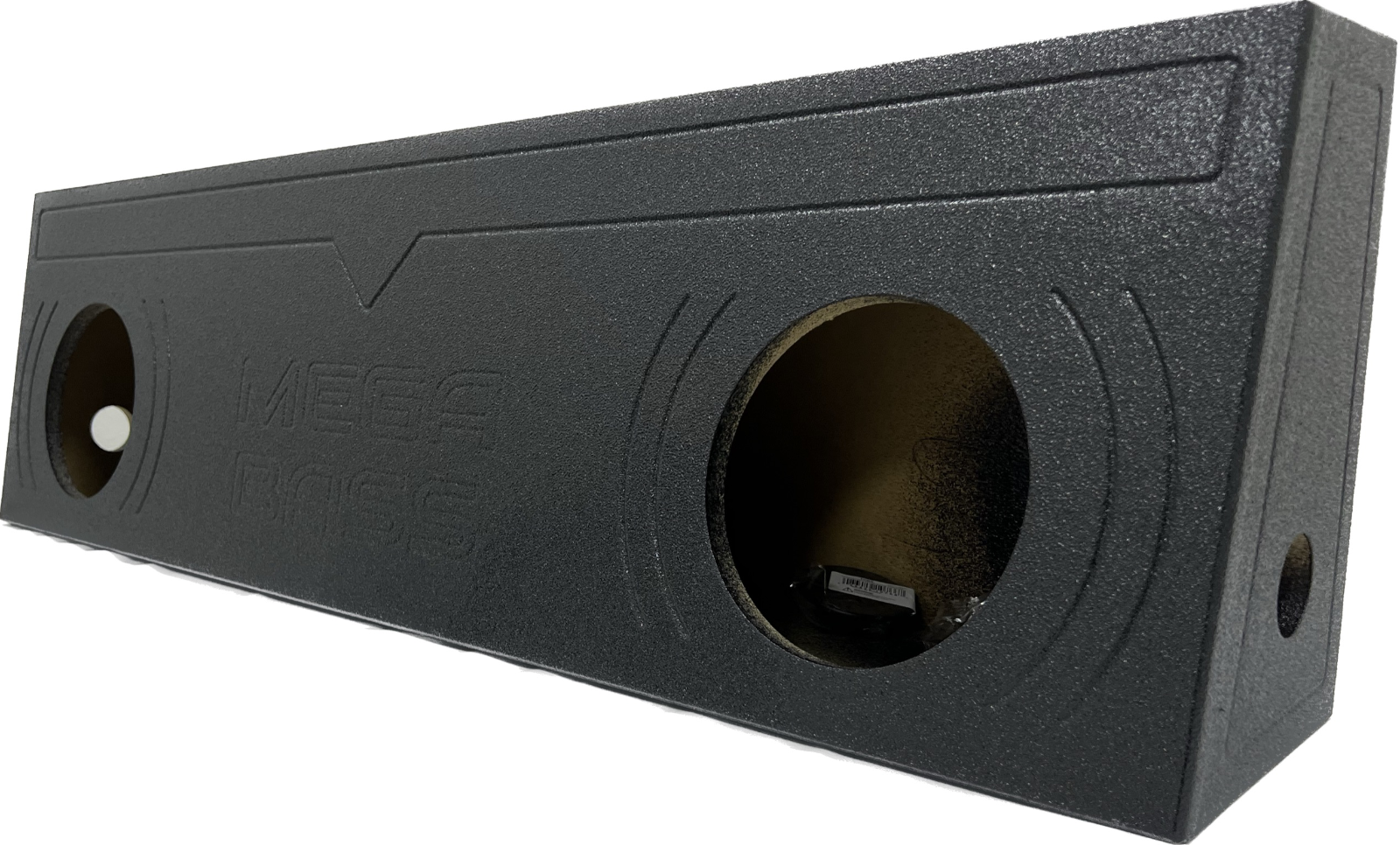 Universal Single Cab Truck Subwoofer Enclosure Box Dual 12 Ported Ford Chevy GMC