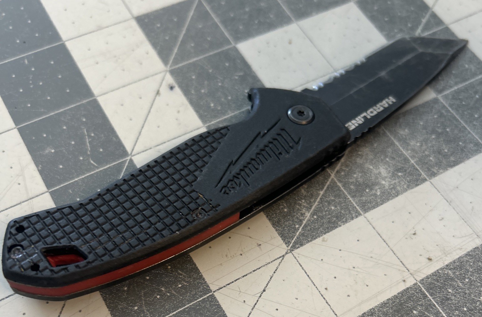 Milwaukee 48-22-1998 3” HARDLINE Serrated Blade Pocket Knife D2 Steel