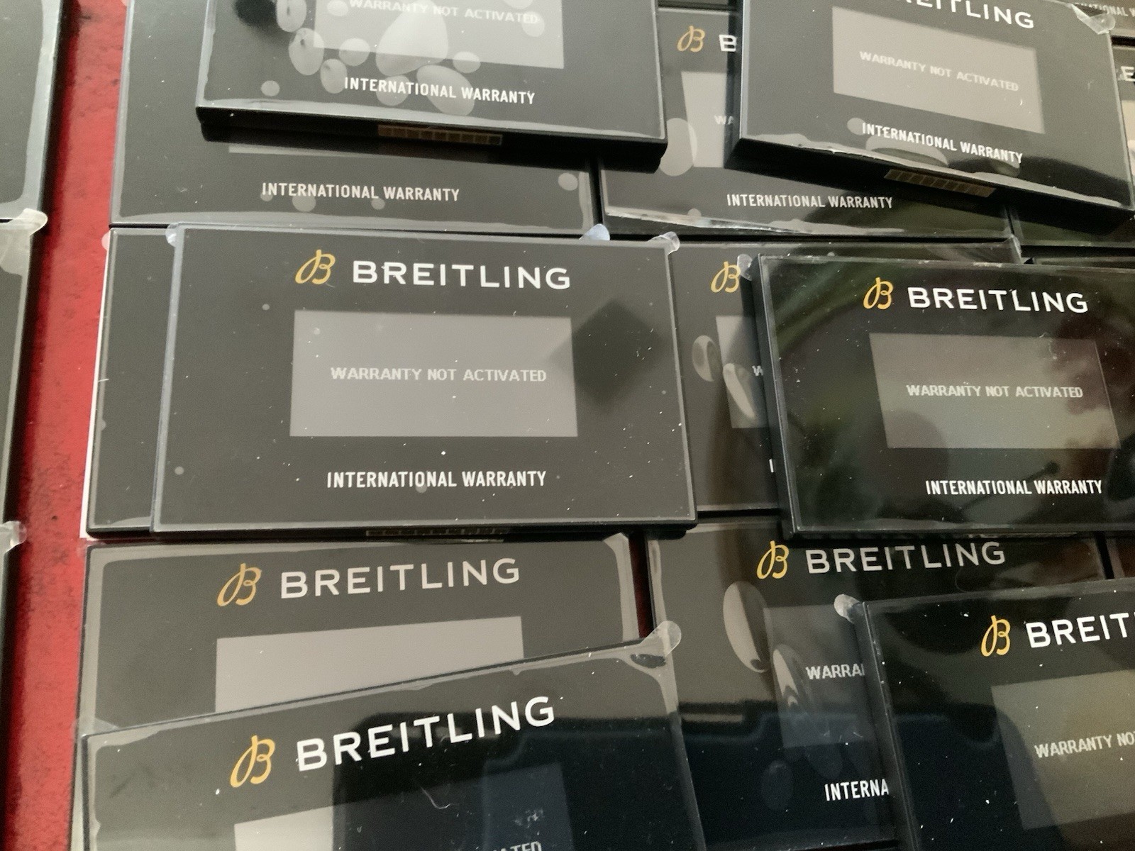 Breitling Watch International Digital Warranty Open NOT ACTIVATED  (ONLY ONE)