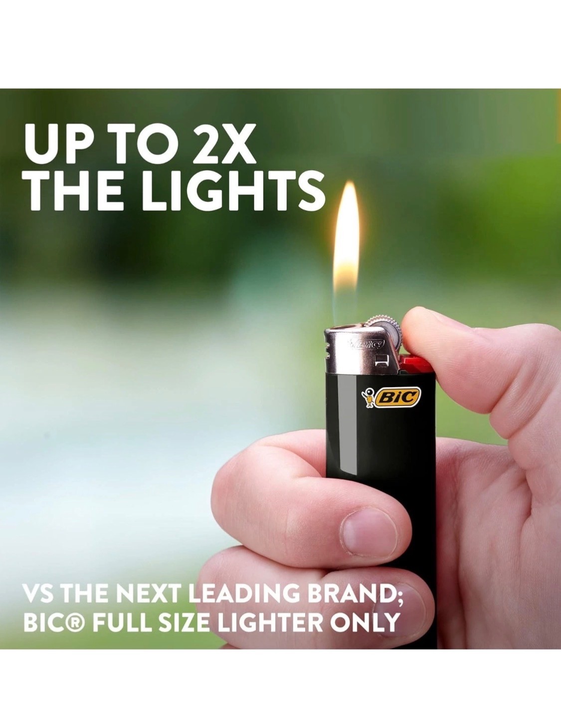 BIC Classic Maxi Lighters, Assorted Colors, 50+3 Count black Tray Lighters