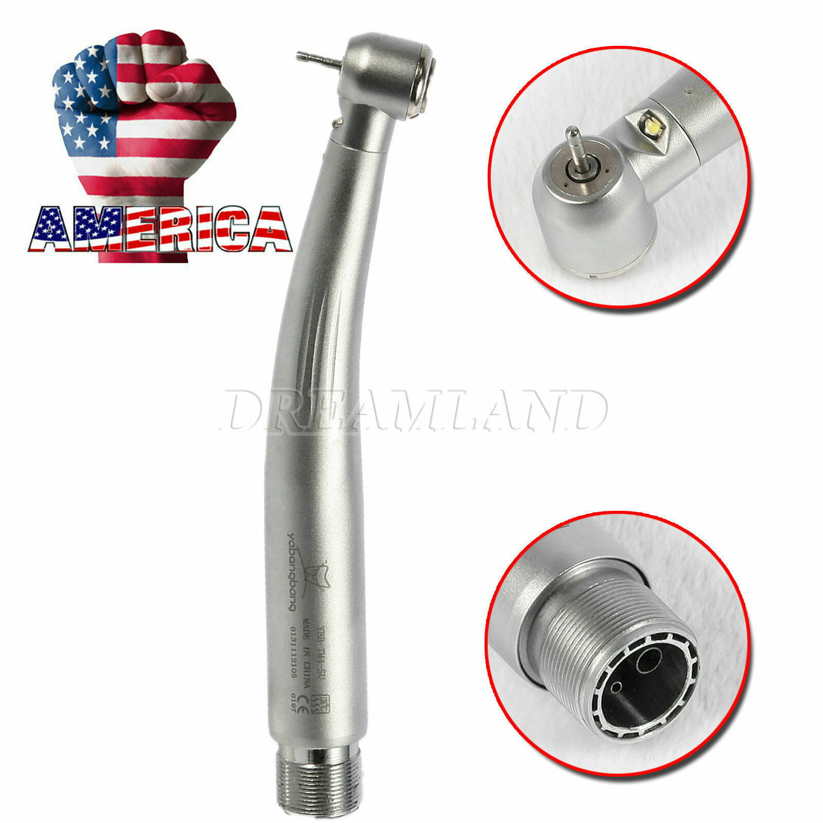 NSK PANA Dental MAX estilo LED E-Generador de Botón pieza de mano de alta veloc